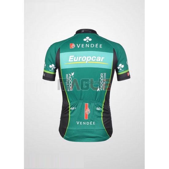 Maglia Europcar manica corta 2012 verde