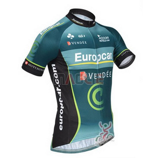 Maglia Europcar manica corta 2013 nero e blu - Clicca l'immagine per chiudere