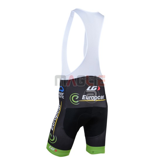 Maglia Europcar manica corta 2014 bianco e rosso