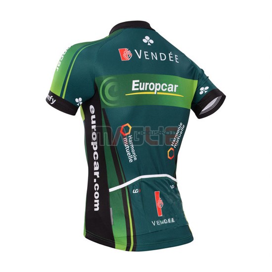 Maglia Europcar manica corta 2014 verde