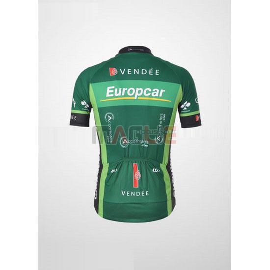 Maglia Europcar manica corta 2011 verde