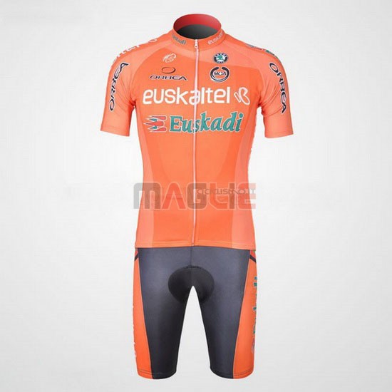 Maglia Euskalte manica corta 2011 arancione