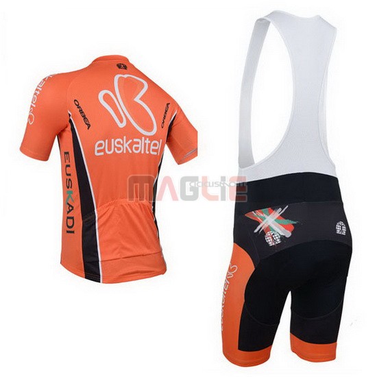 Maglia Euskalte manica corta 2013 arancione