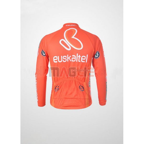 Maglia Euskalte manica lunga 2011 arancione