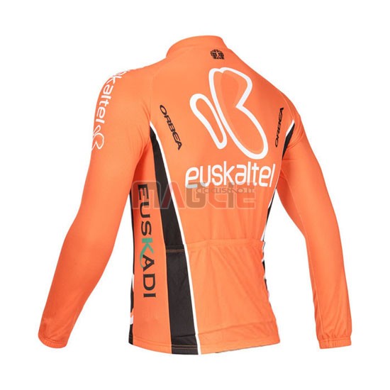 Maglia Euskalte manica lunga 2013 arancione