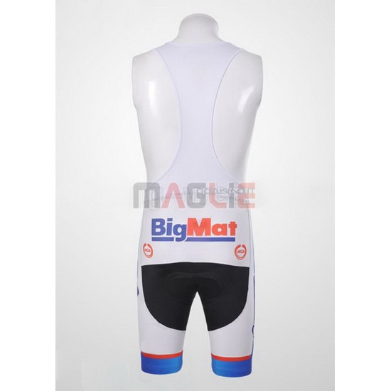 Maglia FDJ manica corta 2012 bianco e celeste