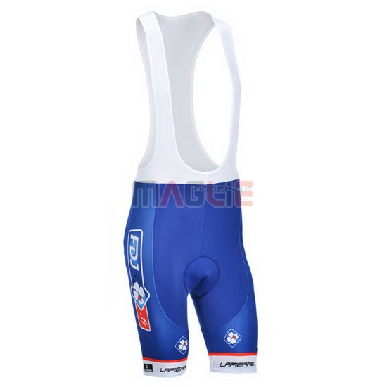 Maglia FDJ manica corta 2013 blu