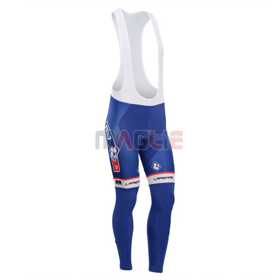 Maglia FDJ manica lunga 2014 blu