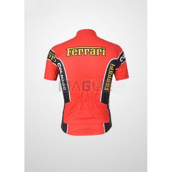 Maglia Ferrari manica corta 2010 nero e rosso