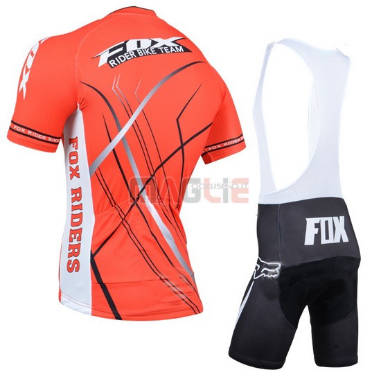 Maglia Fox manica corta 2014 arancione