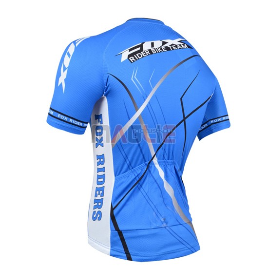 Maglia Fox manica corta 2014 celeste