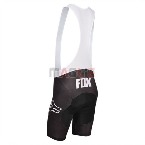 Maglia Fox manica corta 2014 celeste e nero