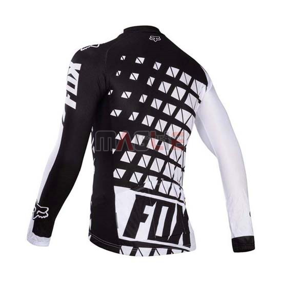 Maglia Fox manica lunga 2014 bianco e nero - Clicca l'immagine per chiudere