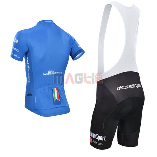 Maglia Giro de Italia manica corta 2014 blu