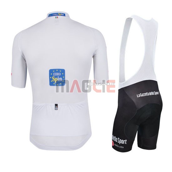 Maglia Giro de Italia manica corta 2016 bianco e blu