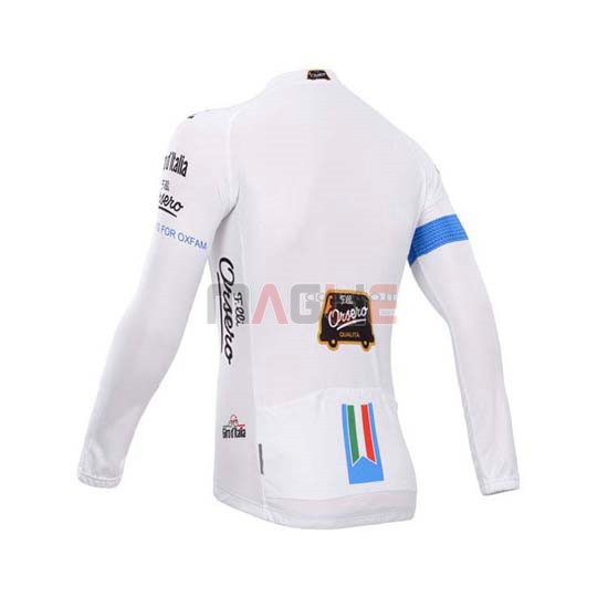 Maglia Giro de Italia manica lunga 2014 bianco