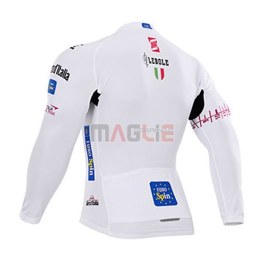 Maglia Giro de Italia manica lunga 2015 bianco