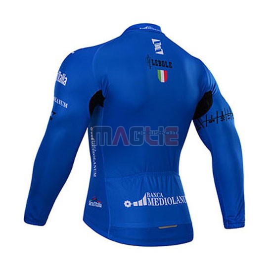 Maglia Giro de Italia manica lunga 2015 blu - Clicca l'immagine per chiudere