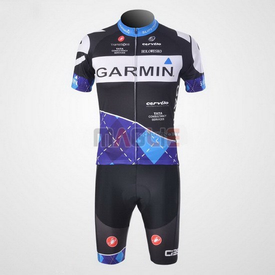 Maglia Garmin manica corta 2011 nero