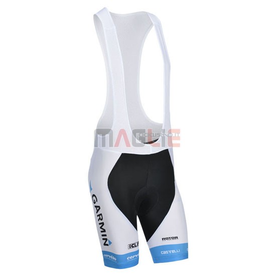 Maglia Garmin manica corta 2014 rossso e bianco