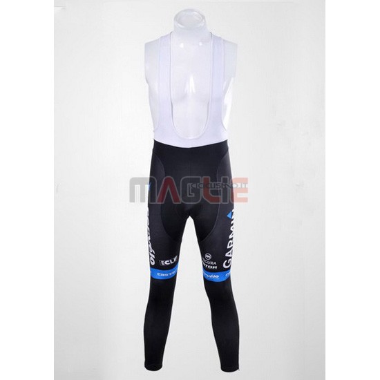 Maglia Garmin manica lunga 2012 celeste