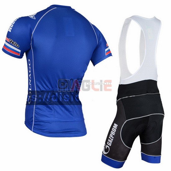 Maglia Garmin manica corta 2016 blu