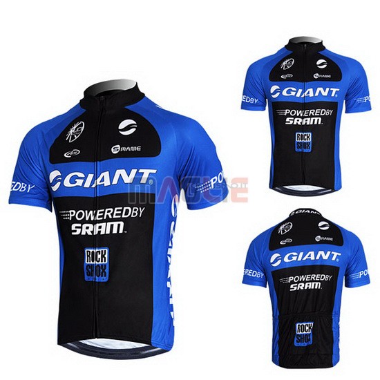 Maglia Giant manica corta 2011 blu