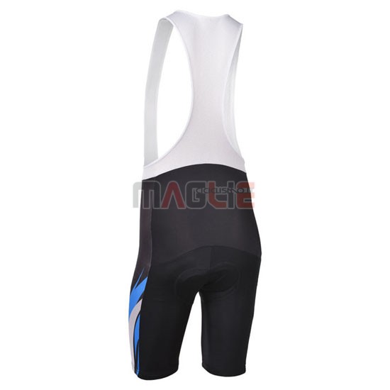 Maglia Giant manica corta 2013 celeste e nero