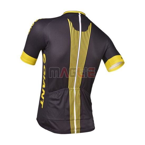 Maglia Giant manica corta 2013 nero e giallo