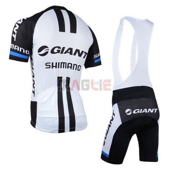 Maglia Giant manica corta 2014 nero e bianco