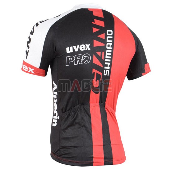 Maglia Giant manica corta 2015 rosso e bianco