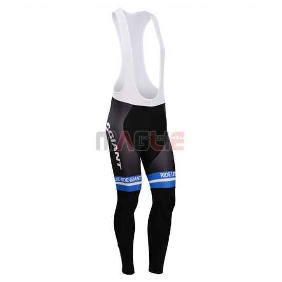 Maglia Giant manica lunga 2014 bianco e blu