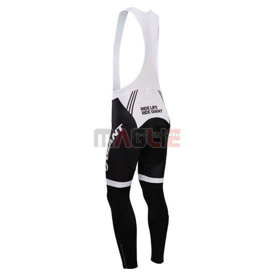 Maglia Giant manica lunga 2014 bianco e celeste