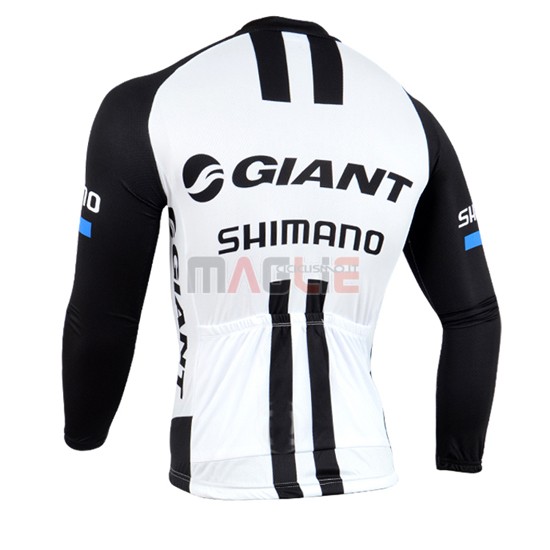 Maglia Giant manica lunga 2014 nero e bianco