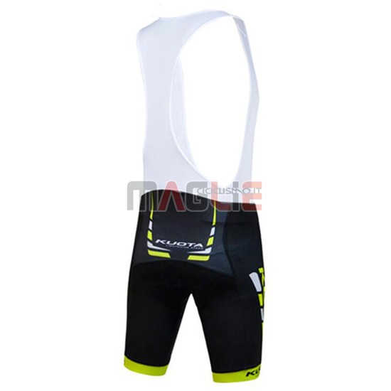 Maglia KUOTA manica corta 2015 nero e giallo