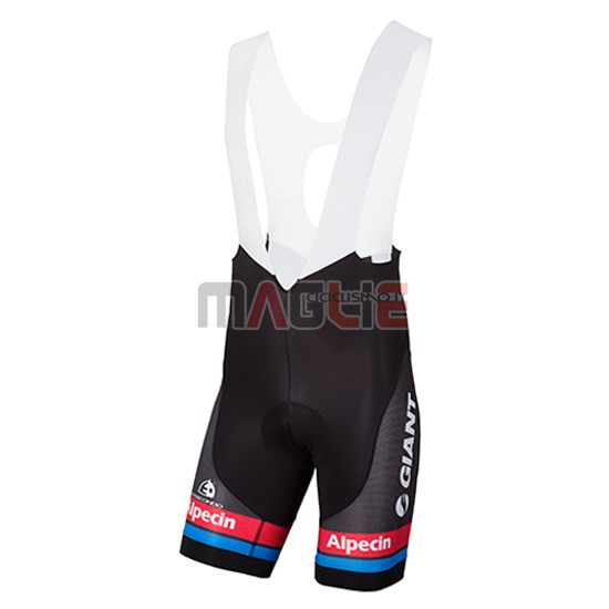 Maglia Giant manica corta 2016 nero e rosso