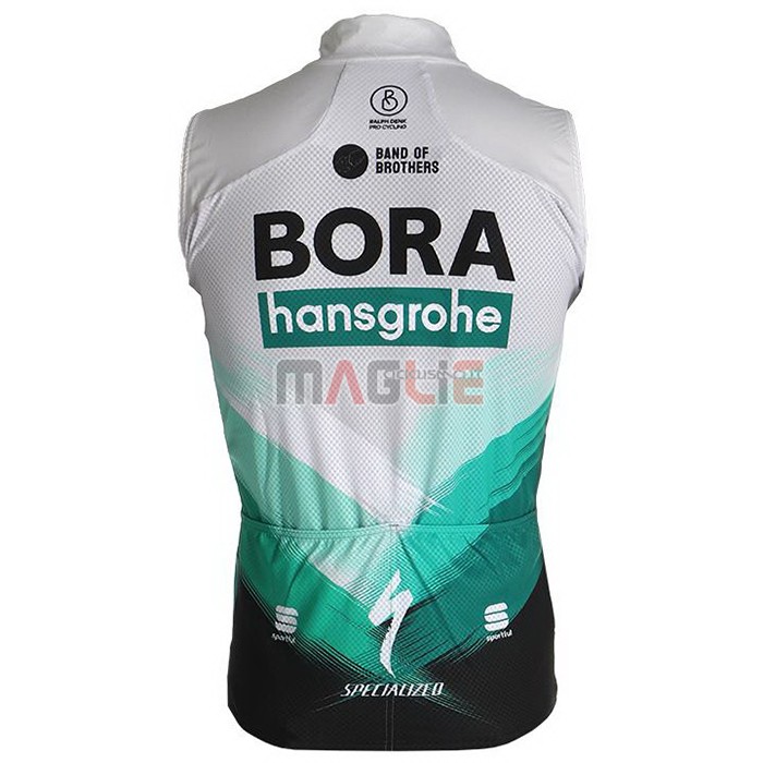 Gilet Antivento Bora 2021 Bianco Verde Nero - Clicca l'immagine per chiudere