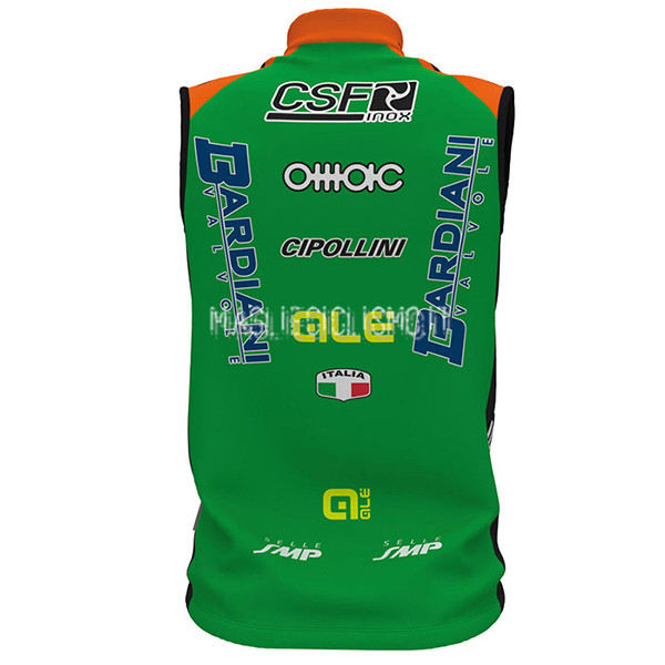 Gilet antivento CSF 2017 Bianco e Arancione