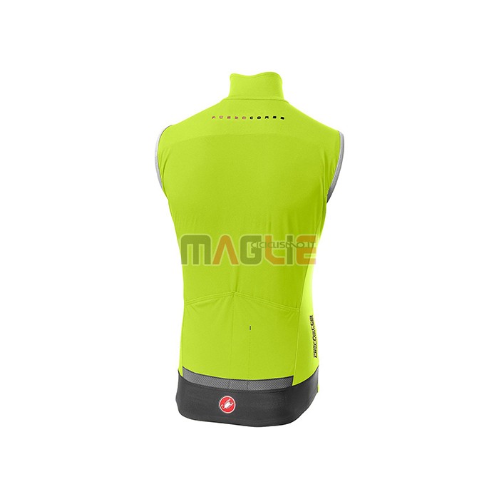 Gilet Antivento Castelli 2021 Aceso Verde