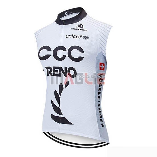 Gilet Antivento CCC 2019 Nero Bianco - Clicca l'immagine per chiudere