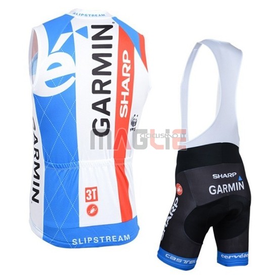 Gilet Antivento Garmin Sharp 2019 Blu Bianco