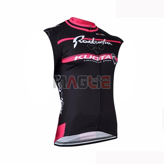 Gilet Antivento Kuota 2019 Nero Rosa