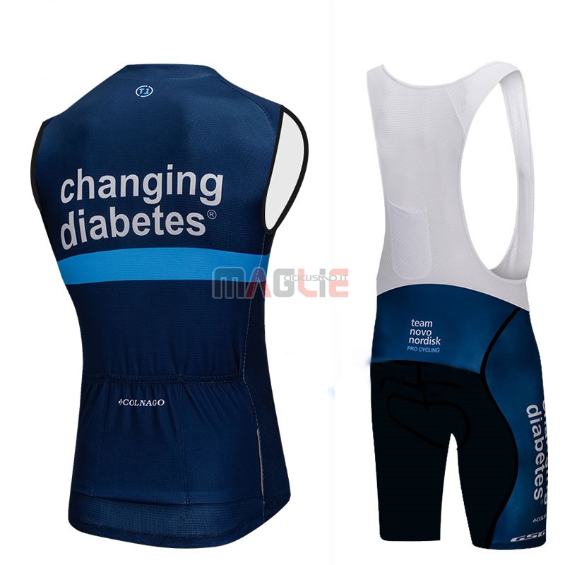 Gilet Antivento Novo Nordisk 2018 Blu