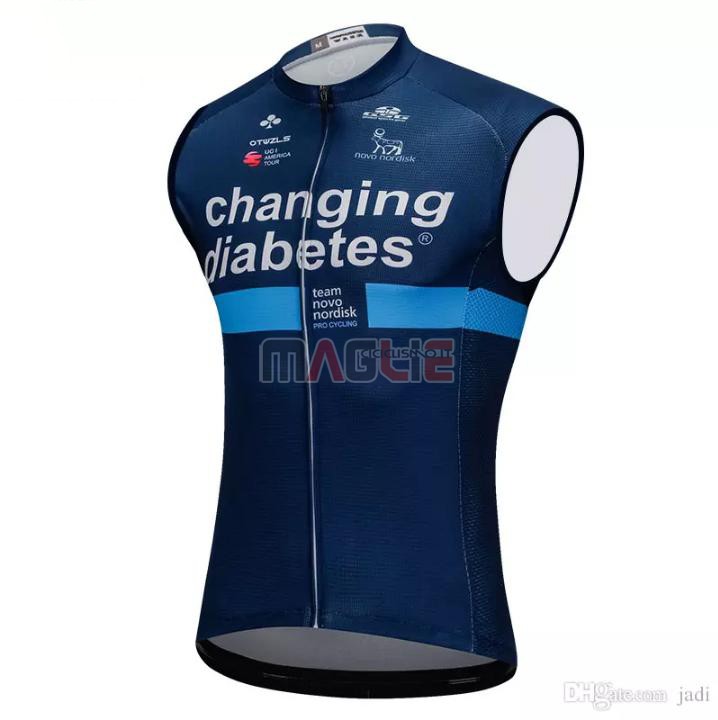 Gilet Antivento Novo Nordisk 2018 Blu