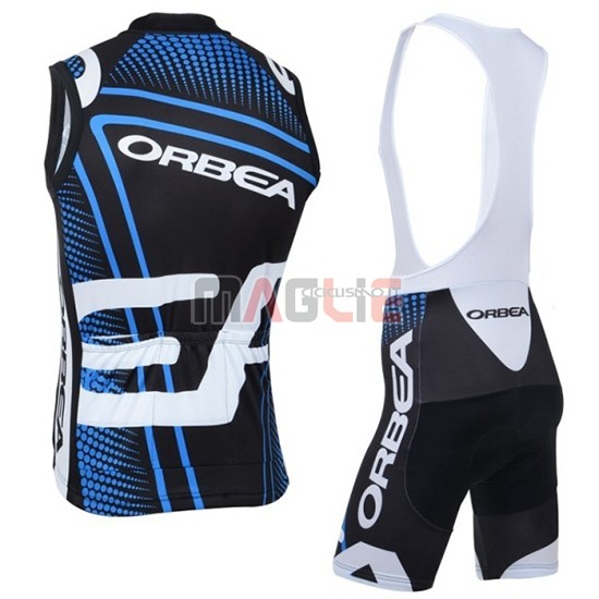 Gilet Antivento Orbea 2019 Nero Blu Bianco