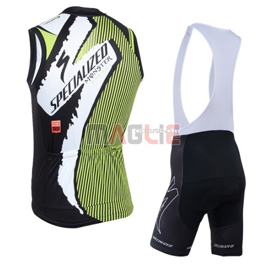 Gilet Antivento Specialized 2019 Nero Bianco Verde