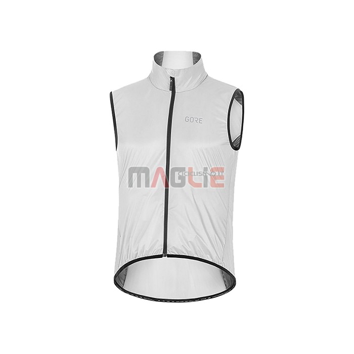 Gilet Antivento Gore 2021 Bianco