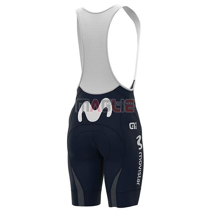 Gilet Antivento Movistar 2021 Blu