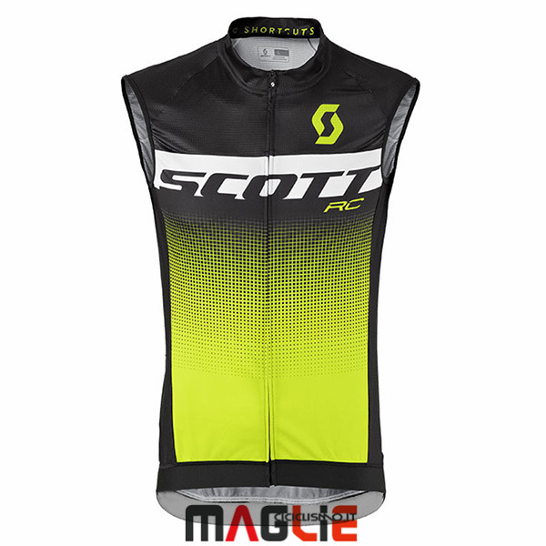 Gilet antivento Scott 2017 Giallo e Nero