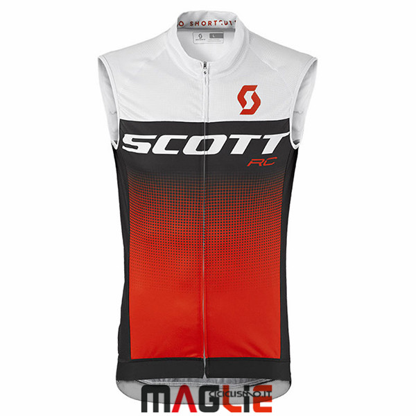 Gilet antivento Scott 2017 Rosso